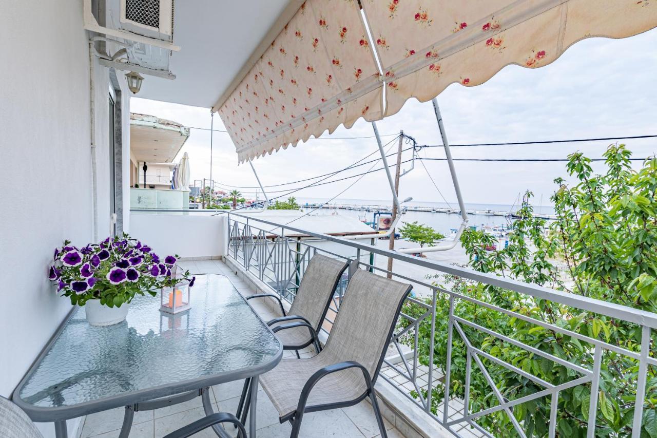 Skioni Apartments Nea Skioni Bagian luar foto